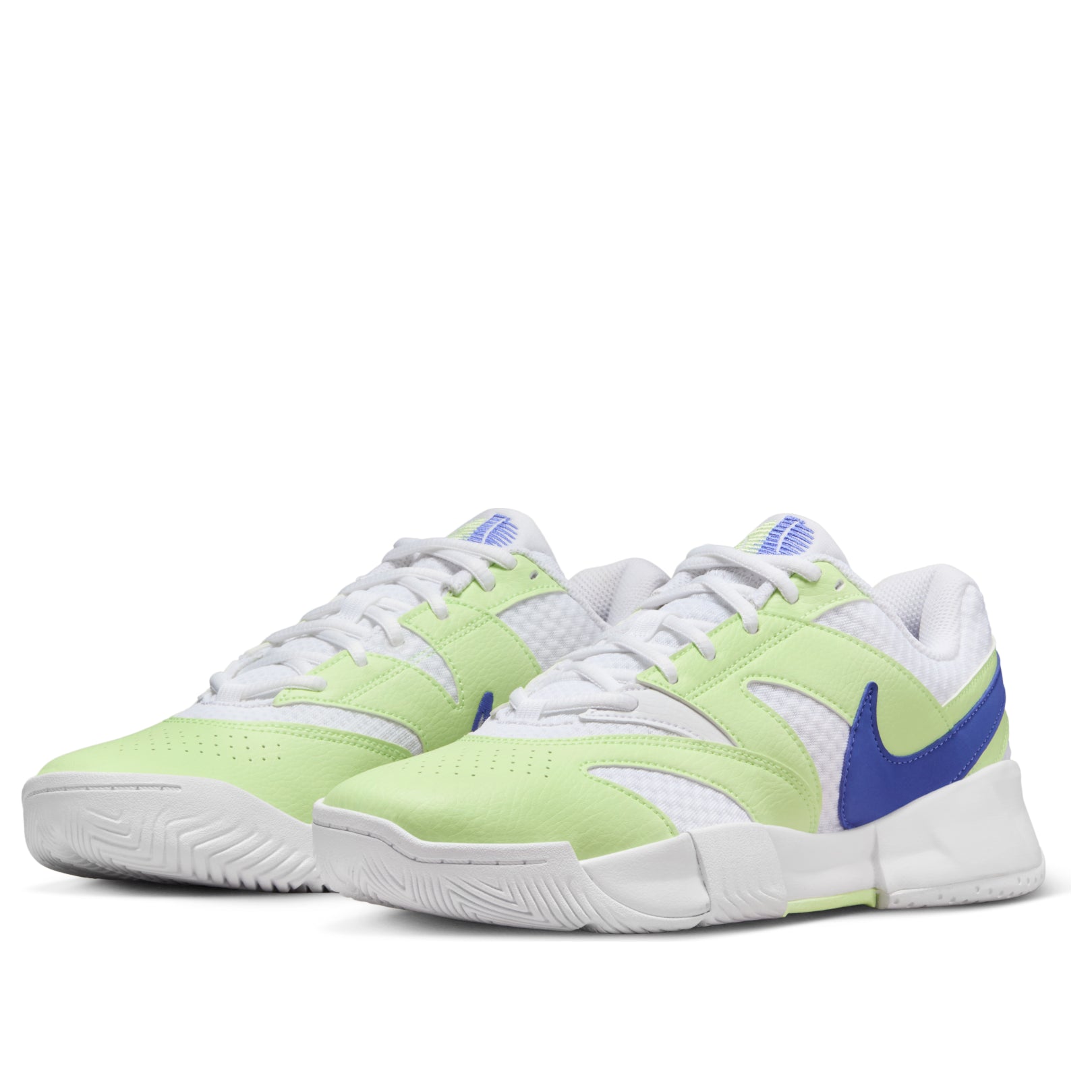 (WMNS) Nike Court Lite 4 'White Light Liquid Lime Sapphire' FD6575-111