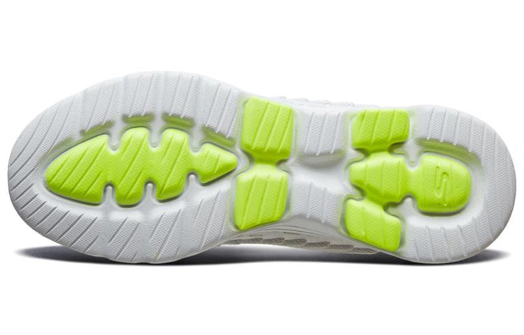 (WMNS) Skechers Go Walk 5 Sports Shoes White/Yellow 667110-WLM
