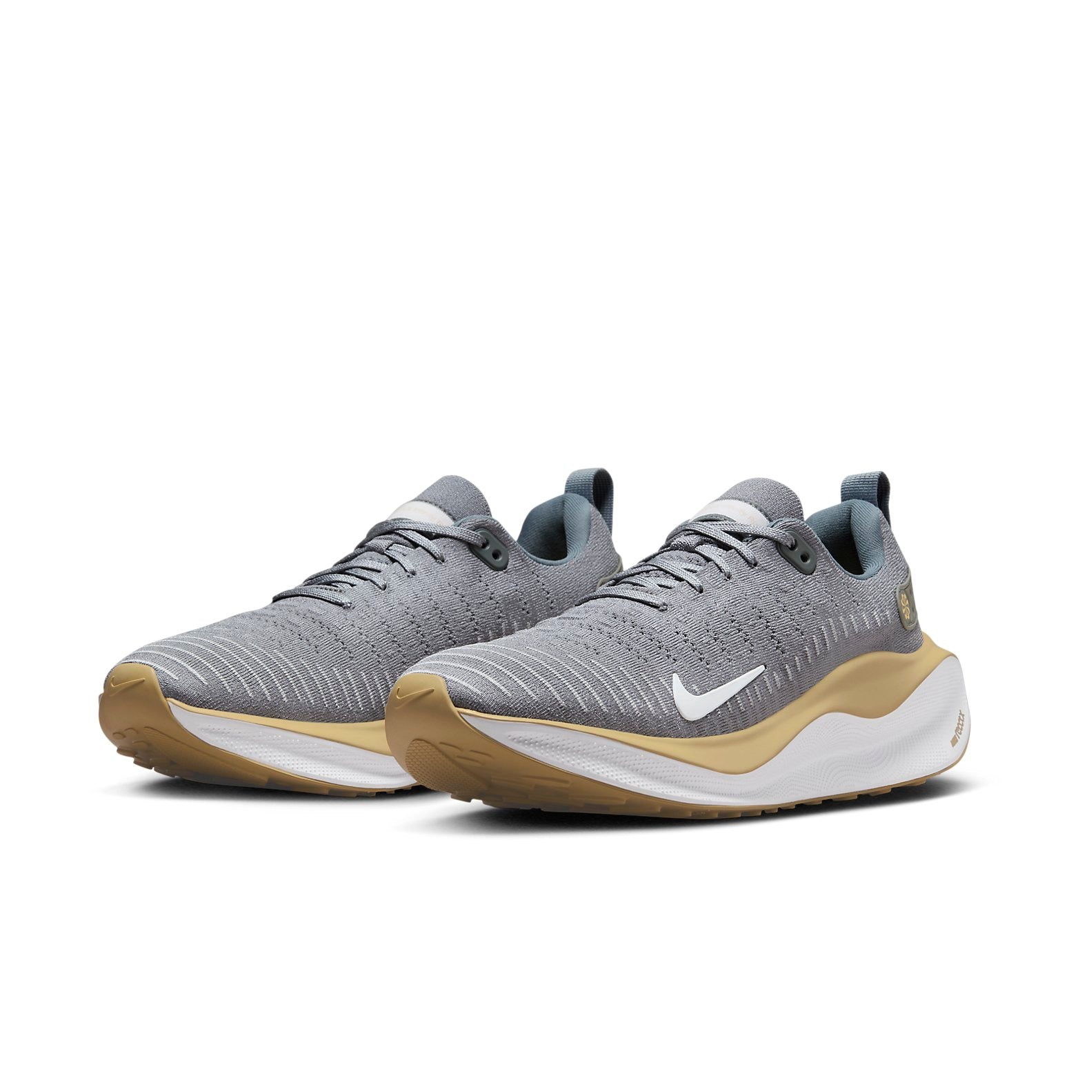 Nike ReactX Infinity Run 4 'Cool Grey Vegas Gold' FJ1221-007