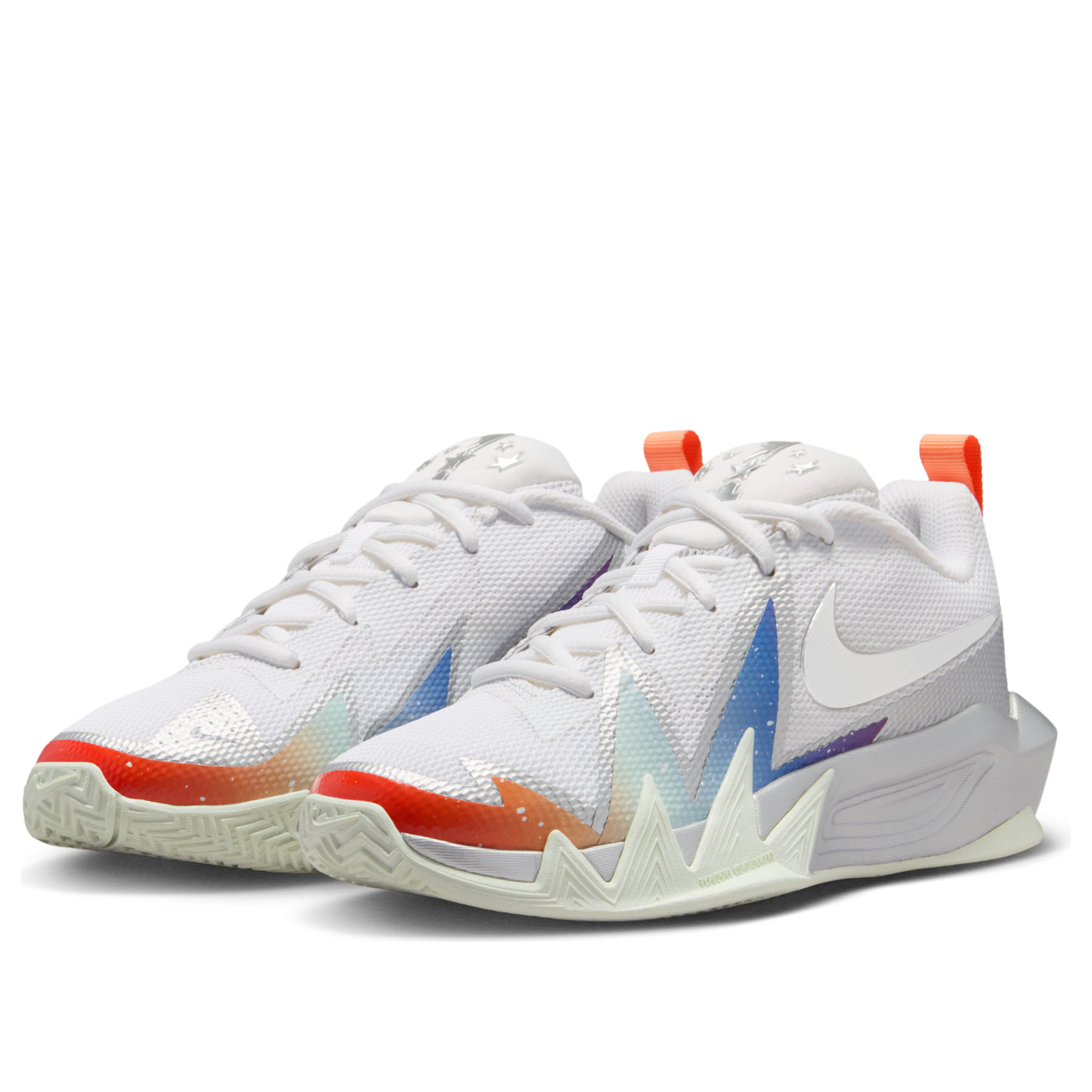 (GS) Nike S.T. Dynamite 'White Metallic Silver Orange' IR7580-100