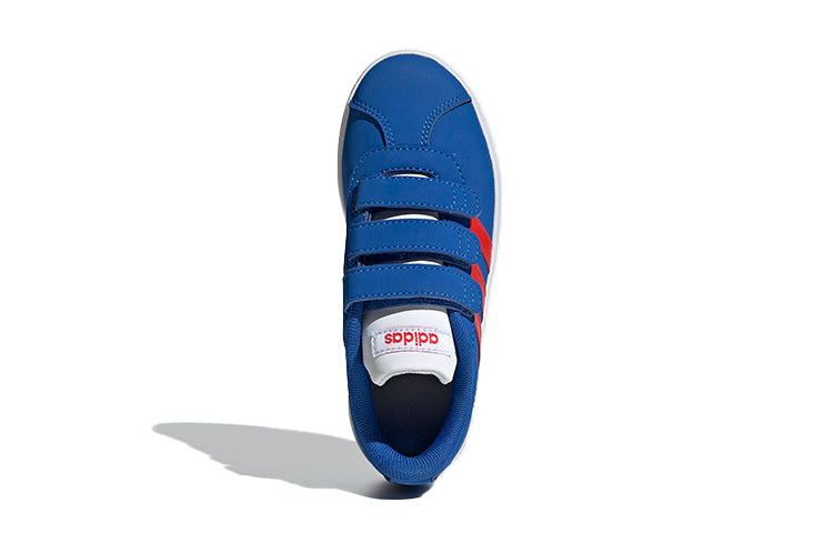 (PS) adidas VL Court 2.0 'Blue Red' EE6904