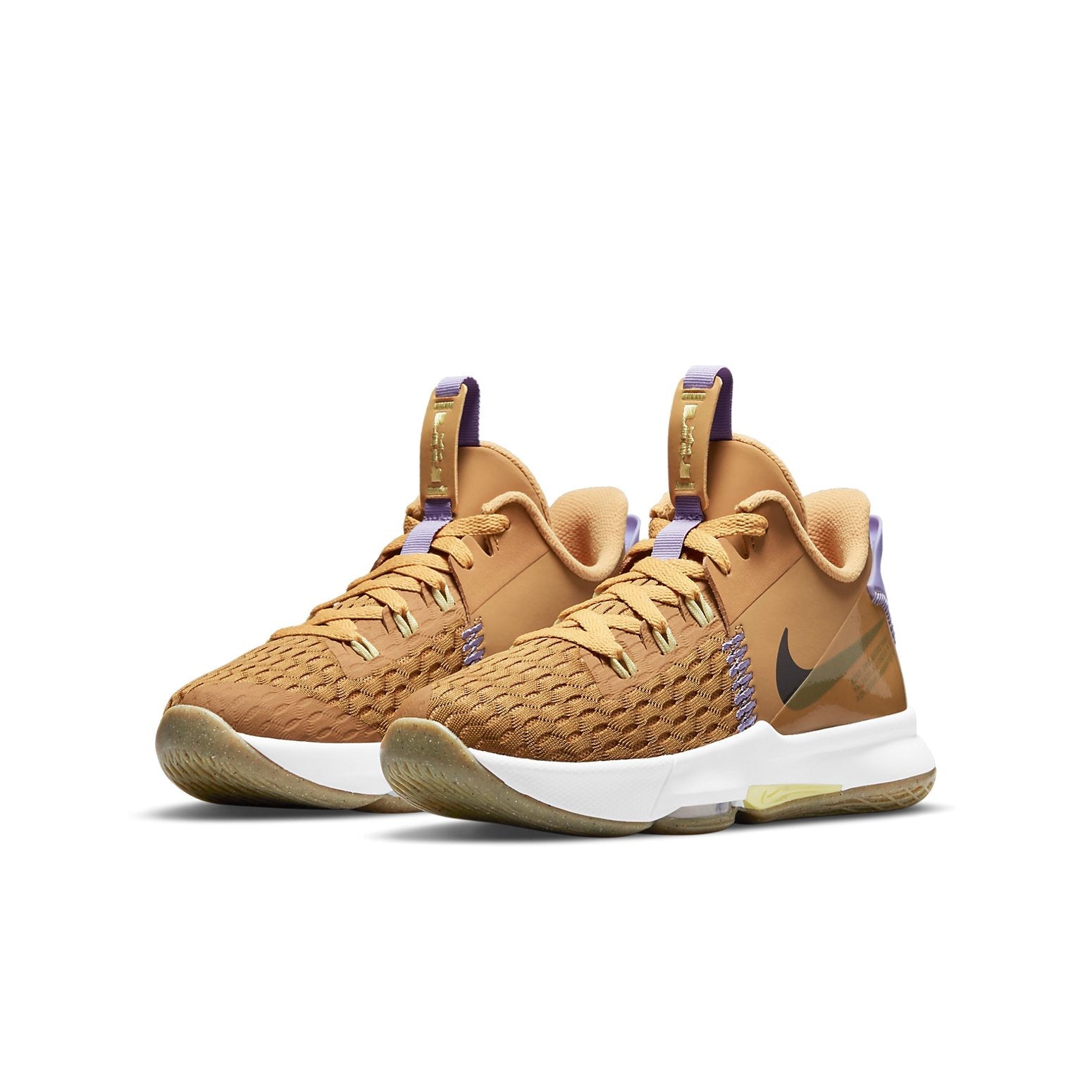 (GS) Nike LeBron Witness 5 'Wheat' CT4629-700