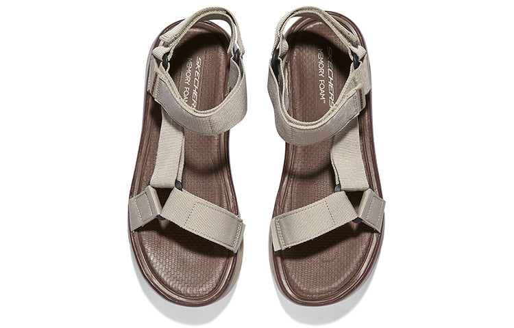 Skechers D'lux Walker Sandal 'Beige Brown' 237376-TPE