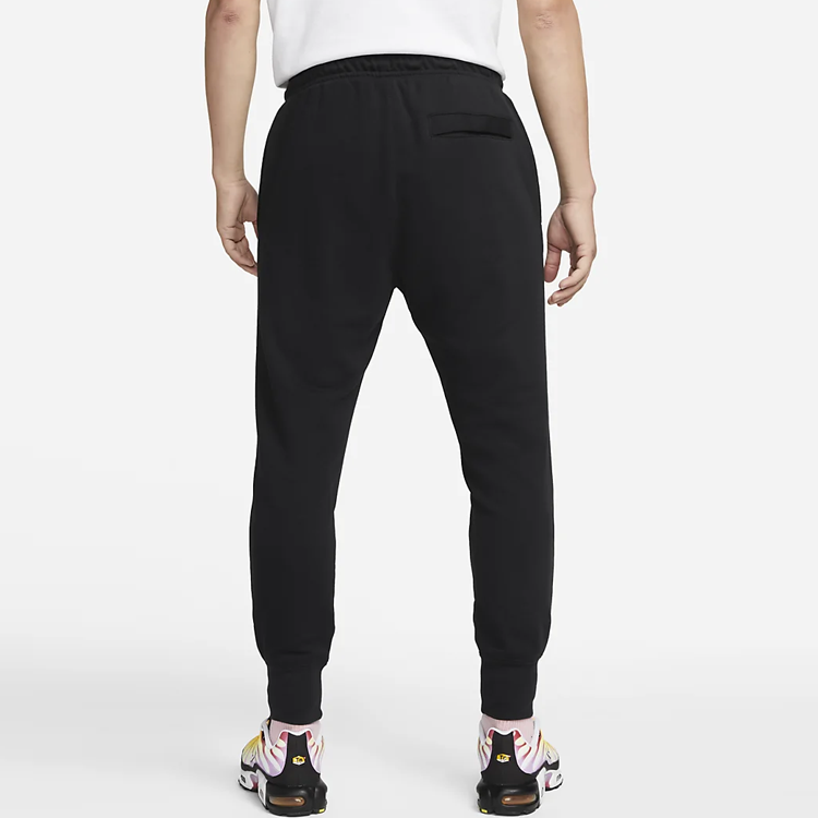 Men's Nike Knit Embroidered Sports Pants/Trousers/Joggers Autumn Black DM5013-010