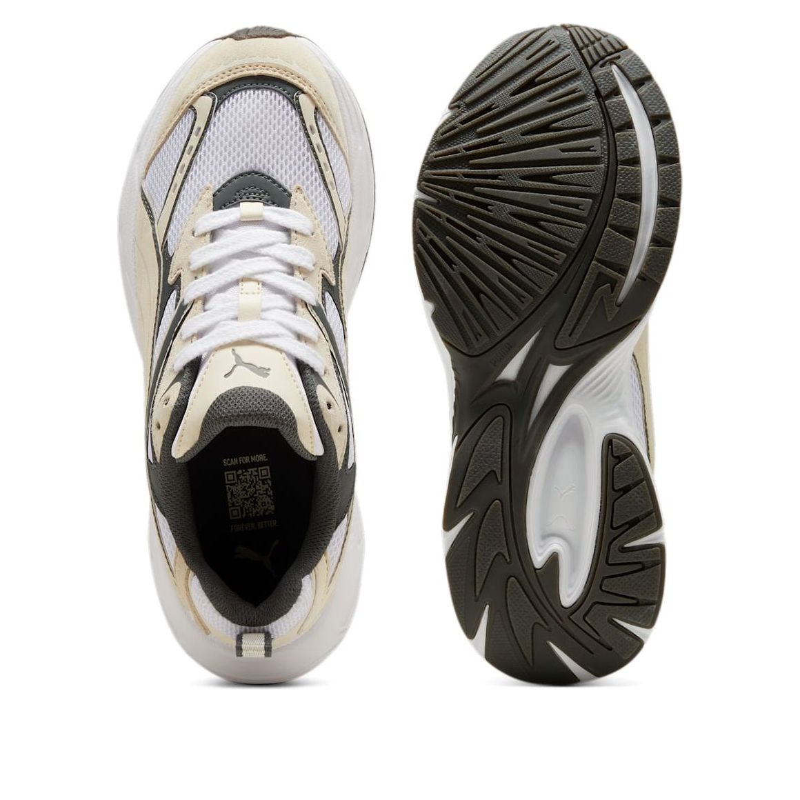 PUMA Morphic Suede 'White Sugared Almond' 396687-04