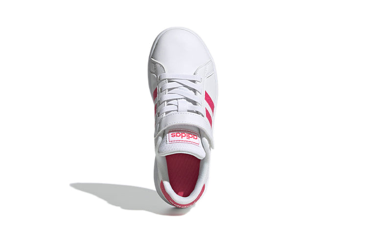 (PS) adidas neo Grand Court 'White Pink' EG3811