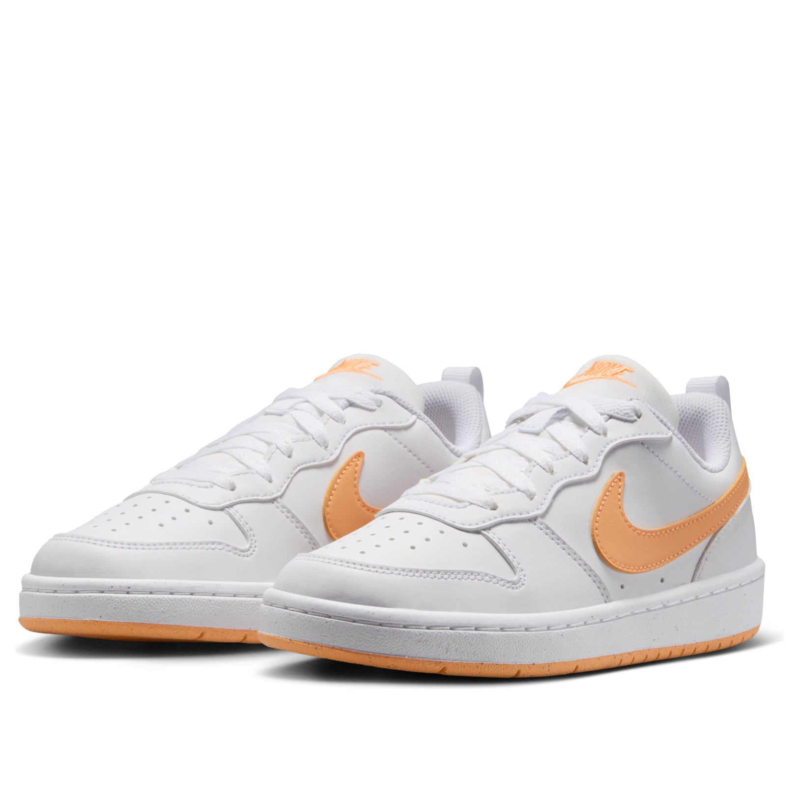 (GS) Nike Court Borough Low Recraft 'White Peach Cream' DV5456-119