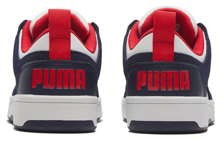 PUMA Rebound Layup Lo SD 'White Blue Red' 370539-05