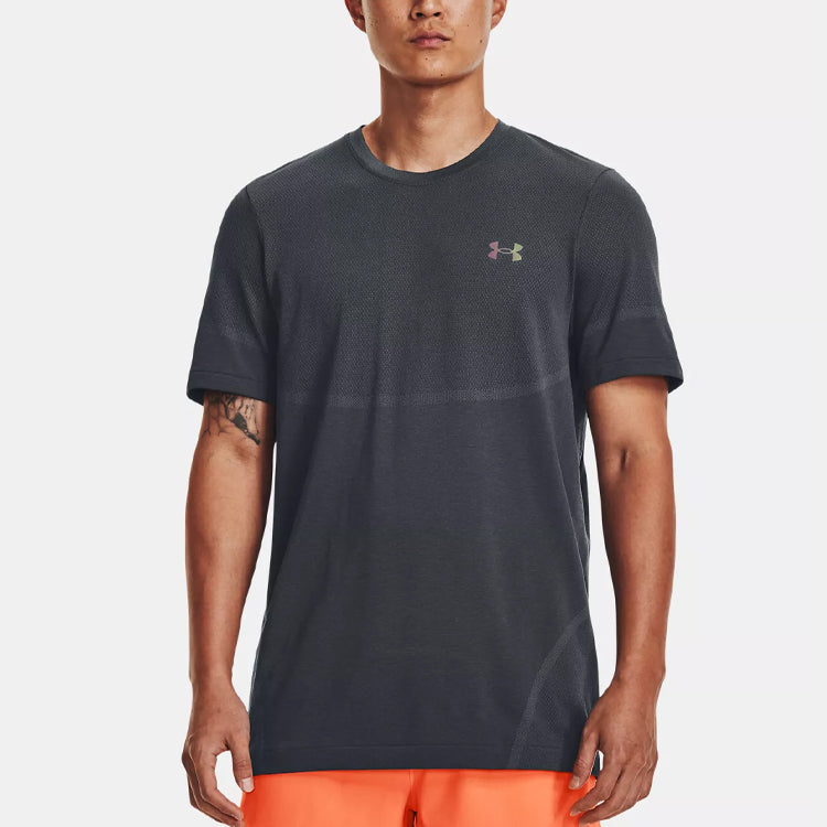 Under Armour Vanish Elite Seamless Short Sleeve 'Grey' 1376781-012