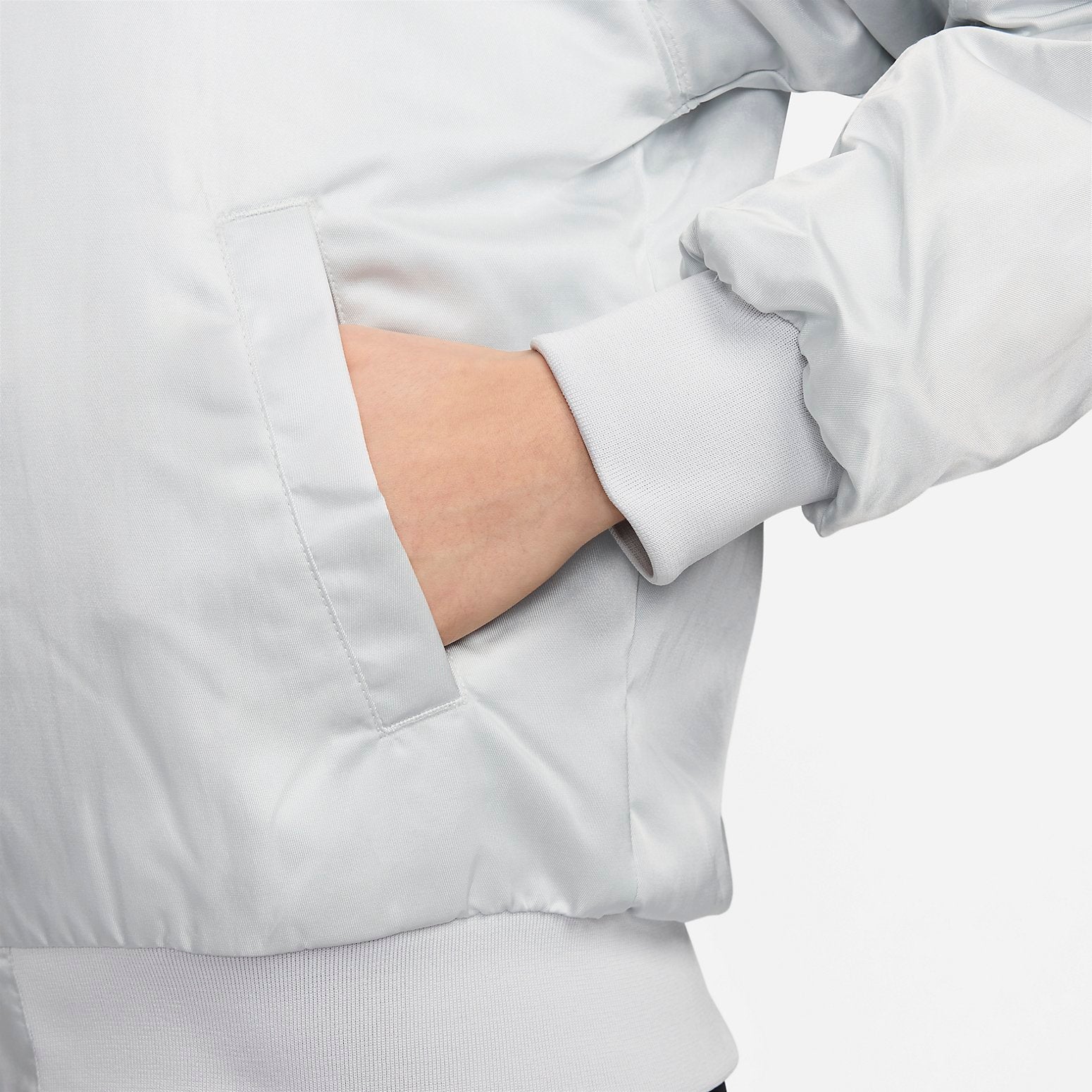 (WMNS) Nike Reversible Varsity Bomber Jacket 'White' DV7877-025
