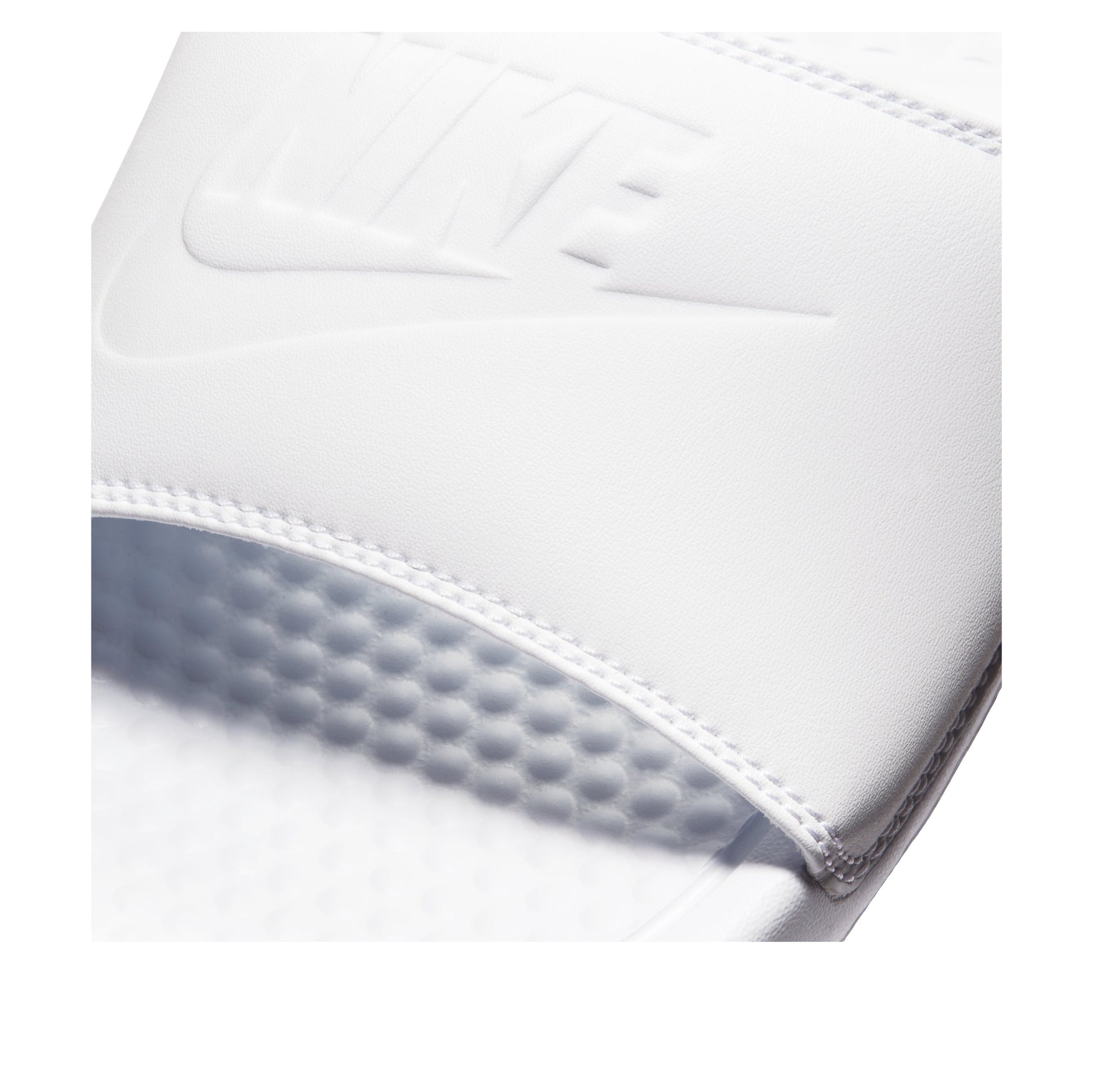 (WMNS) Nike Benassi JDI Slide 'Triple White' 343881-115