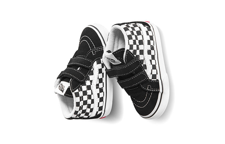 (TD) Vans Sk8-Mid Reissue V 'Checkerboard - Black White' VN00018WHRK