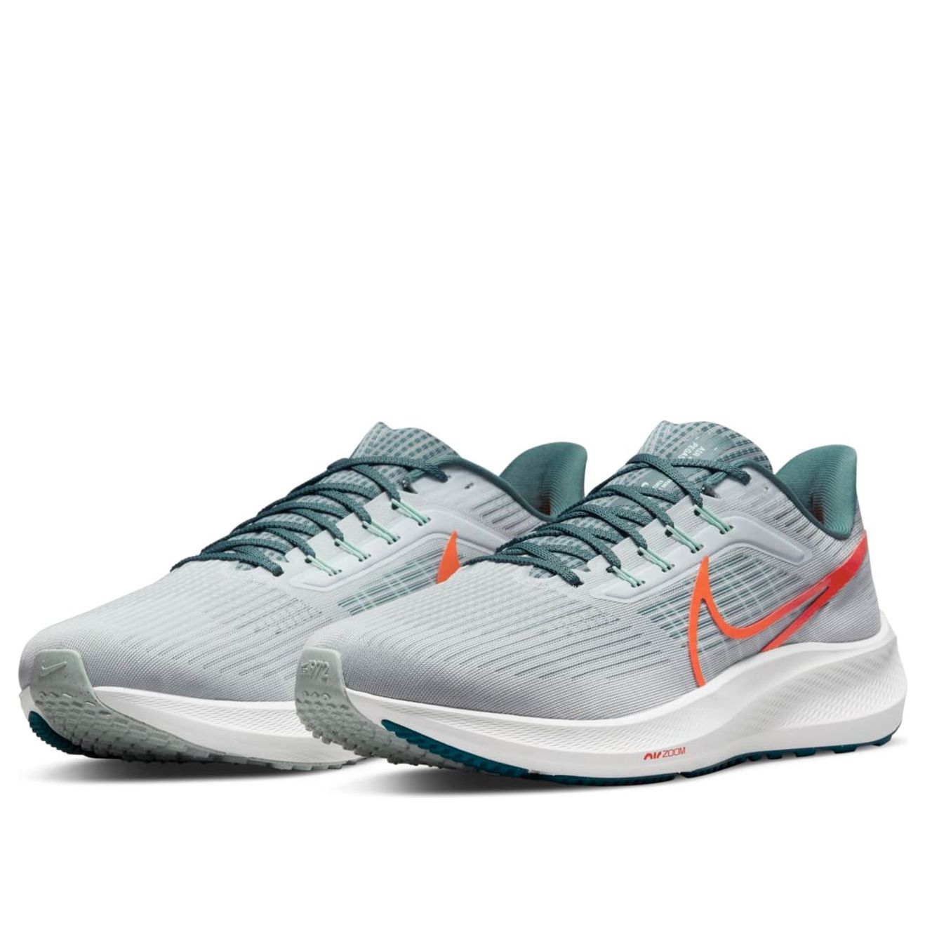 Nike Air Zoom Pegasus 39 4E Wide 'Pure Platinum Total Orange' DM0174-003
