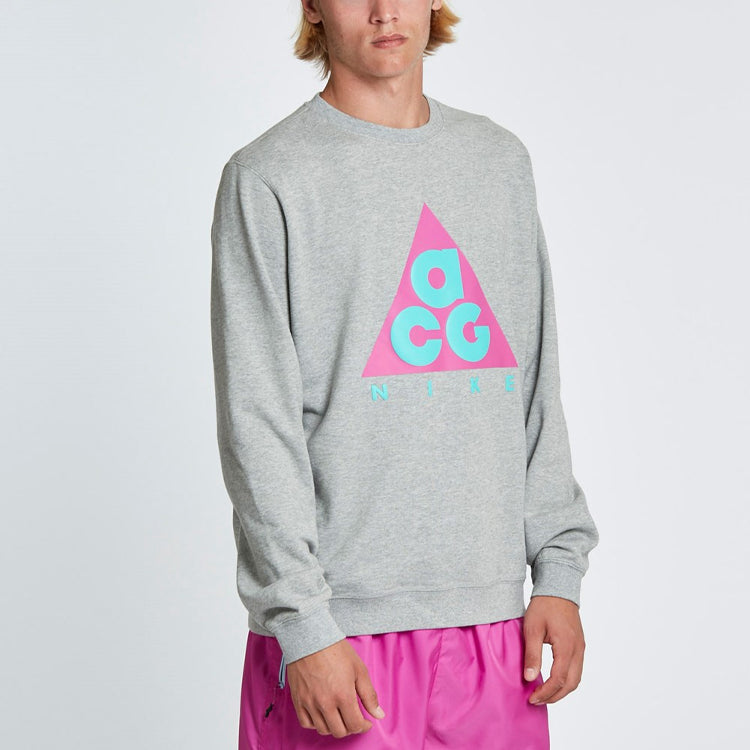 Nike ACG front logo sweatshirt 'Grey' AR8796-063