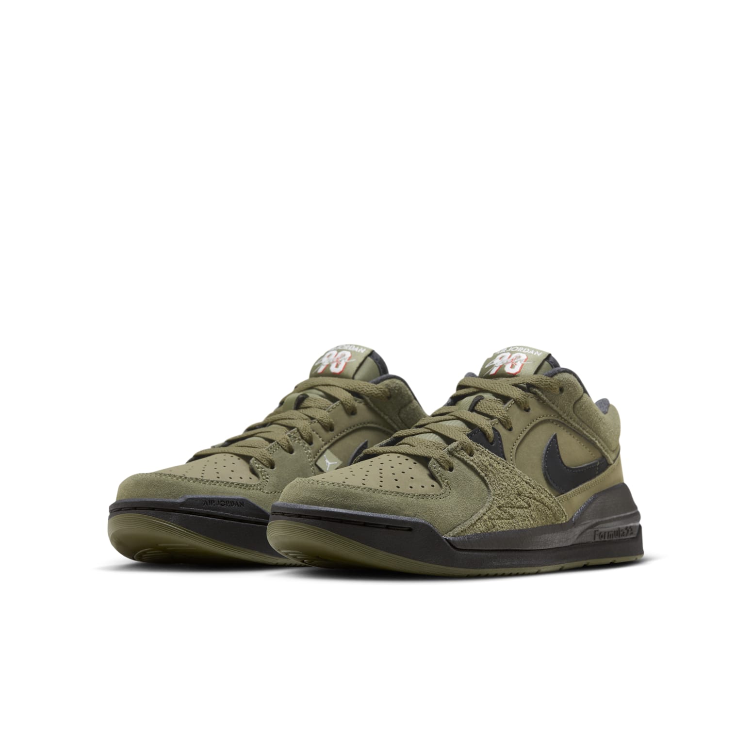 (GS) Air Jordan Stadium 90 'Olive Green Black' HF6014-201