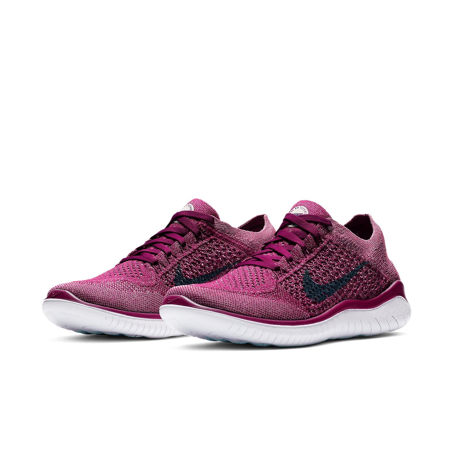 (WMNS) Nike Free RN Flyknit 2018 'Raspberry Red' 942839-600