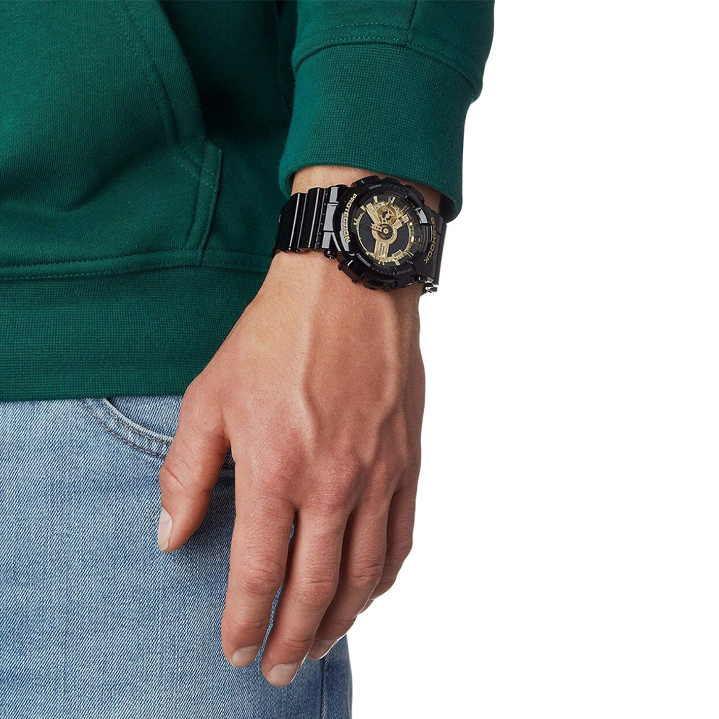 CASIO G-Shock Analog-Digital 'Black Gold' GA-110GB-1APRDBW