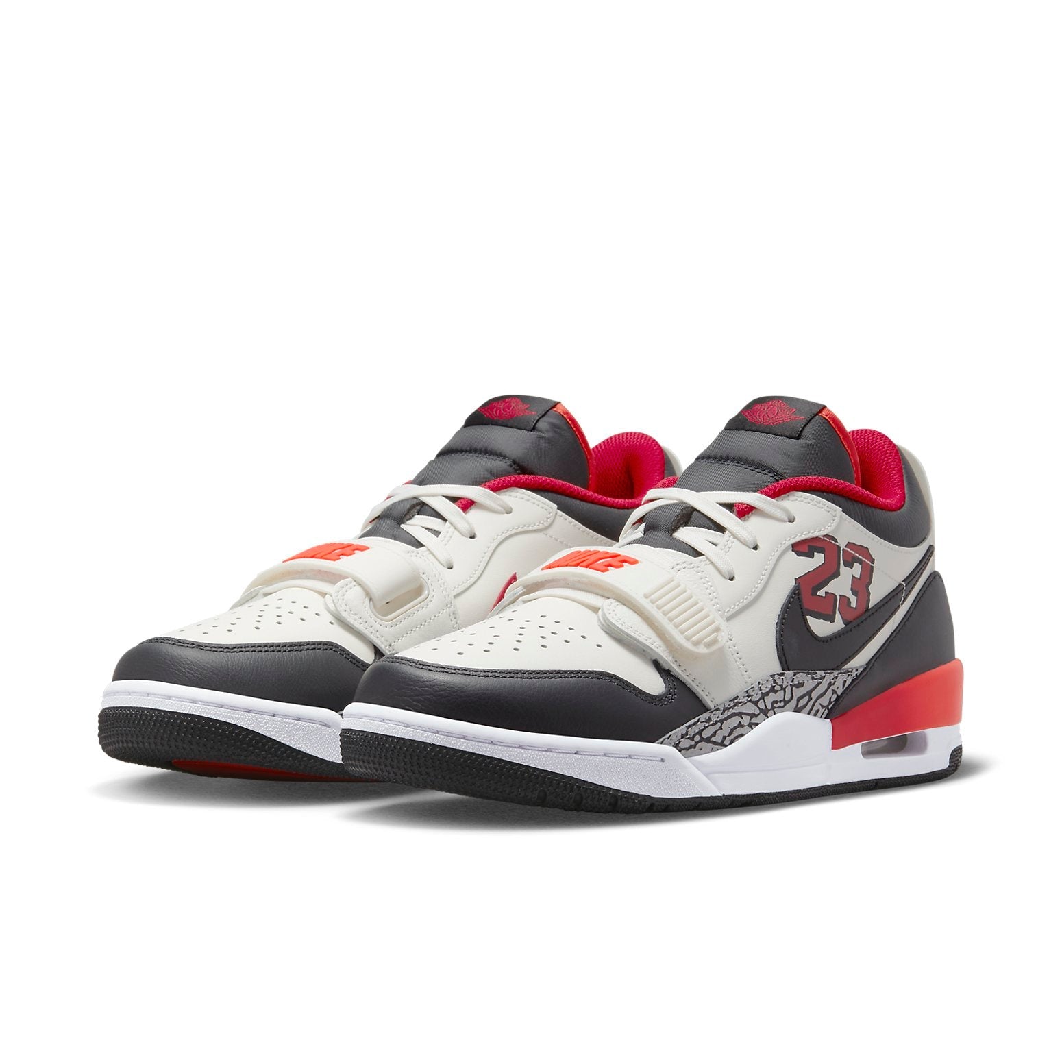 Air Jordan Legacy 312 Low '23 Sail Black Gym Red' FJ7221-101