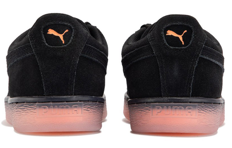PUMA Suede Translucent 'Black Pink Red' 383894-02