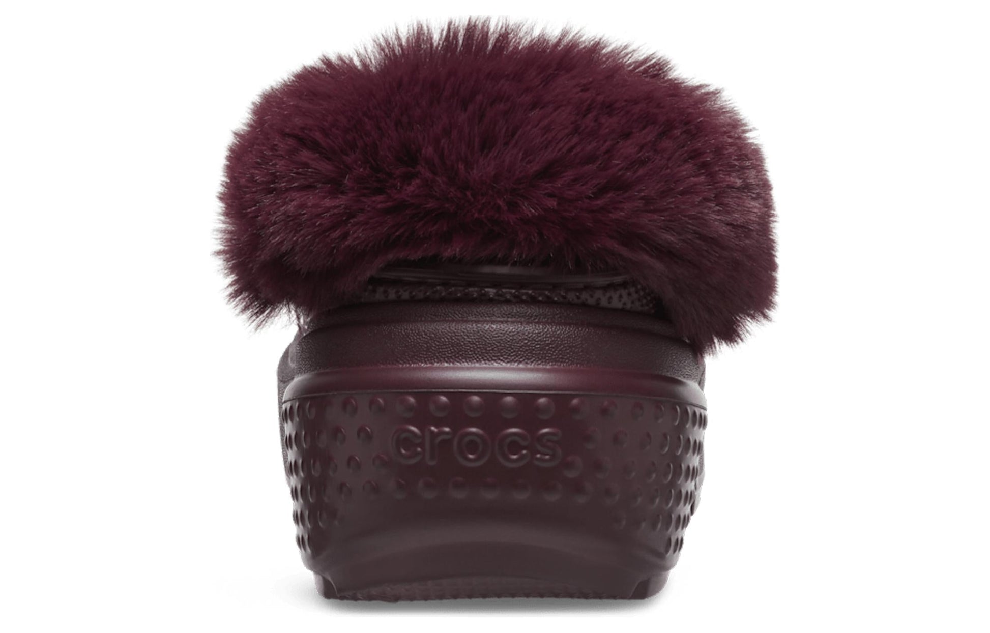 (WMNS) Crocs Stomp Lined Clogs 'Dark Cherry' 208546-6WD