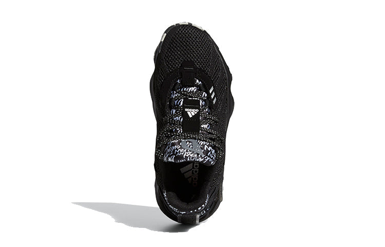 (GS) adidas Dame 7 J Black/White FY1871