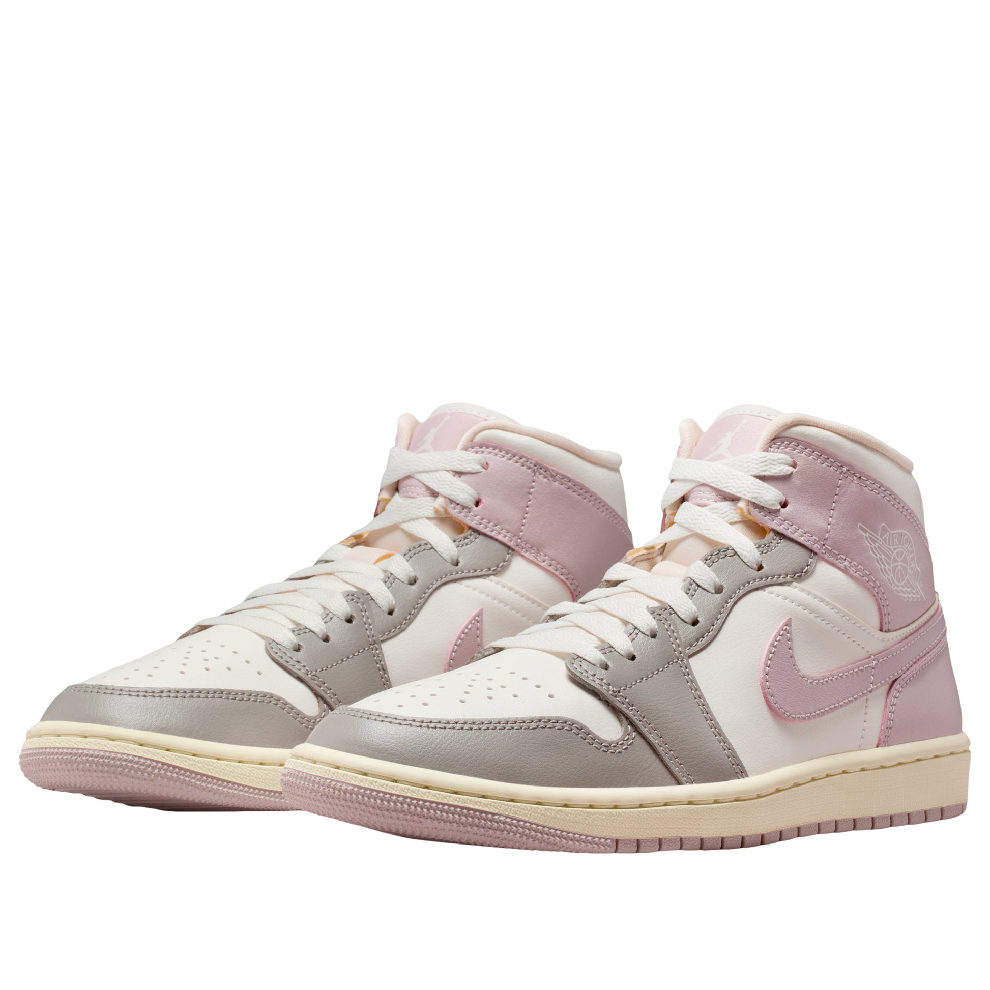(WMNS) Air Jordan 1 Mid 'Sail Particle Rose' BQ6472-122