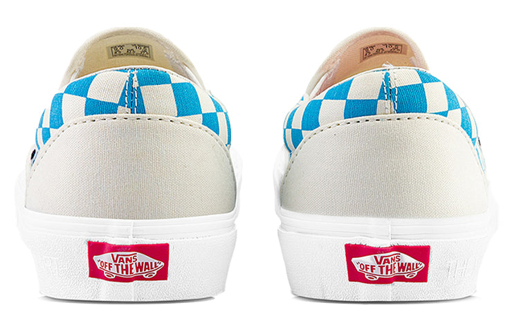 Vans MOCA x Classic Slip-On 'Checkerboard - Cyan' VN000XG88MY