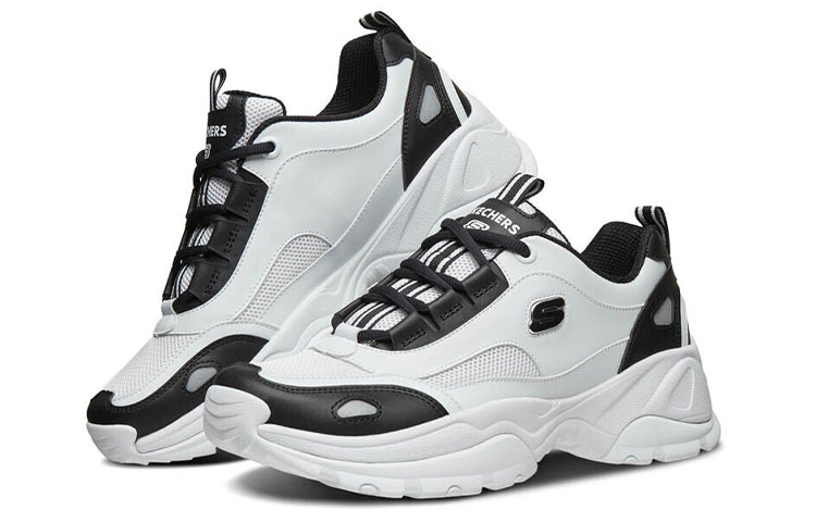 Skechers Kozmiks Low-Running Shoes White/Black 999103-WBK