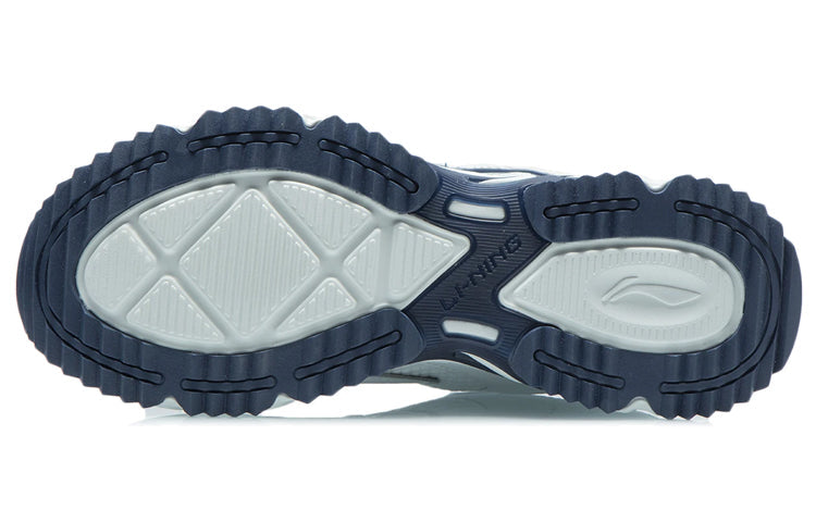 Li-Ning Retro Running Shoes 'White Teal' ARLR013-1