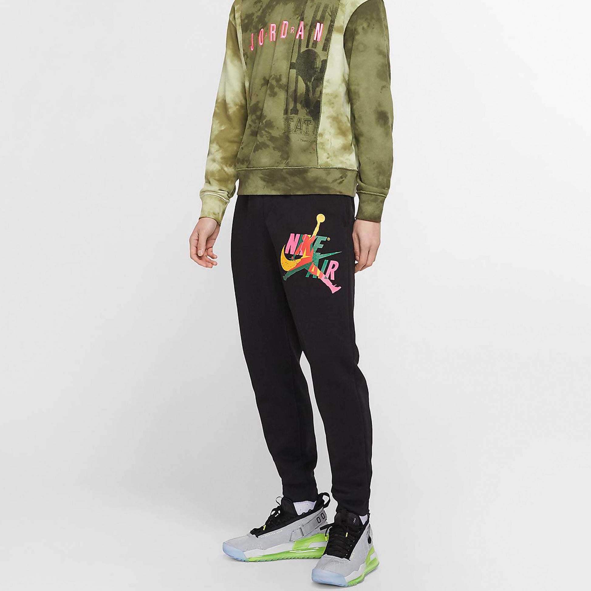 Air Jordan Fleece Lined Casual Sports Pants Black CU1559-011