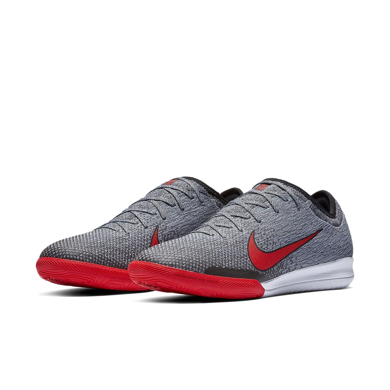 Nike x Neymar Jr. Mercurial Vapor 12 Pro IC 'Dark Grey Challenge Red' AO4496-170