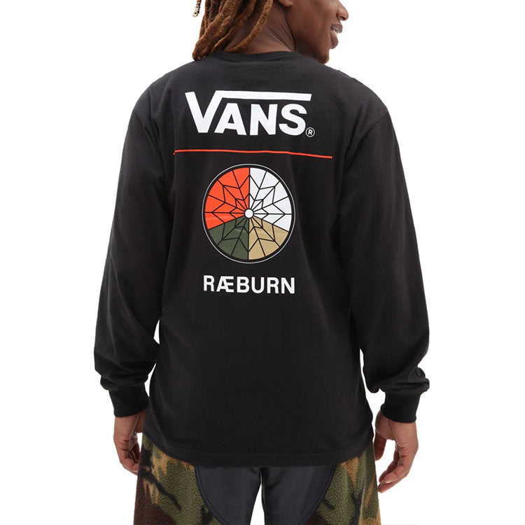 Vans x RBURN Long Sleeve T-Shirt 'Black' VN0A7SOZBLK