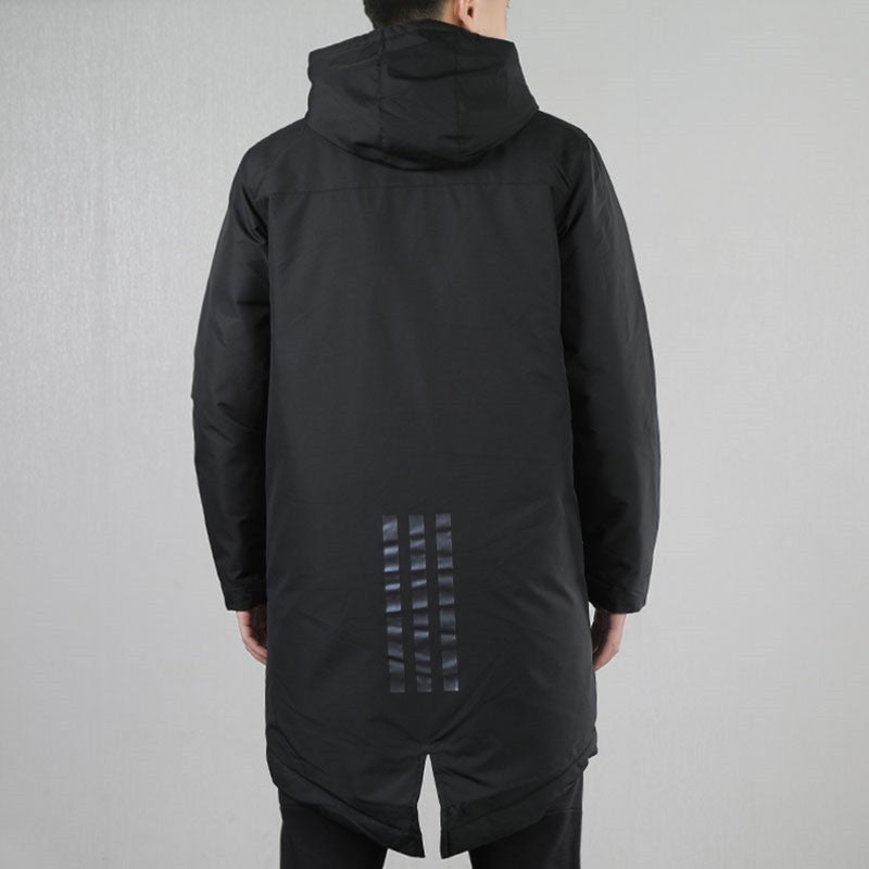 adidas neo Men's Xield Parka Winter Leisure Sports Down Jacket Black EI6278