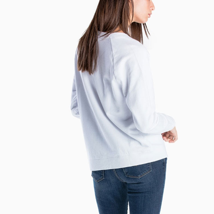 (WMNS) Levi's Logo Printing Long Sleeves T-Shirt 'White' 29717-0014