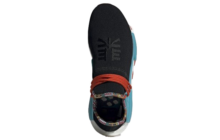 adidas x Pharrell NMD Hu Inspiration Pack 'Black Clear Blue College Orange' EE7582