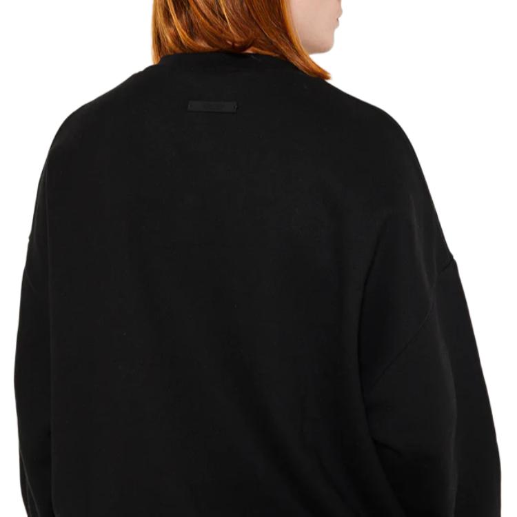 Fear of God Essentials Fleece Crewneck 'Black' 192BT246260F