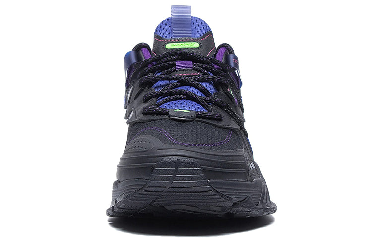 Li-Ning Carefree Walk V2 'Black Blue Purple' ARDS009-4