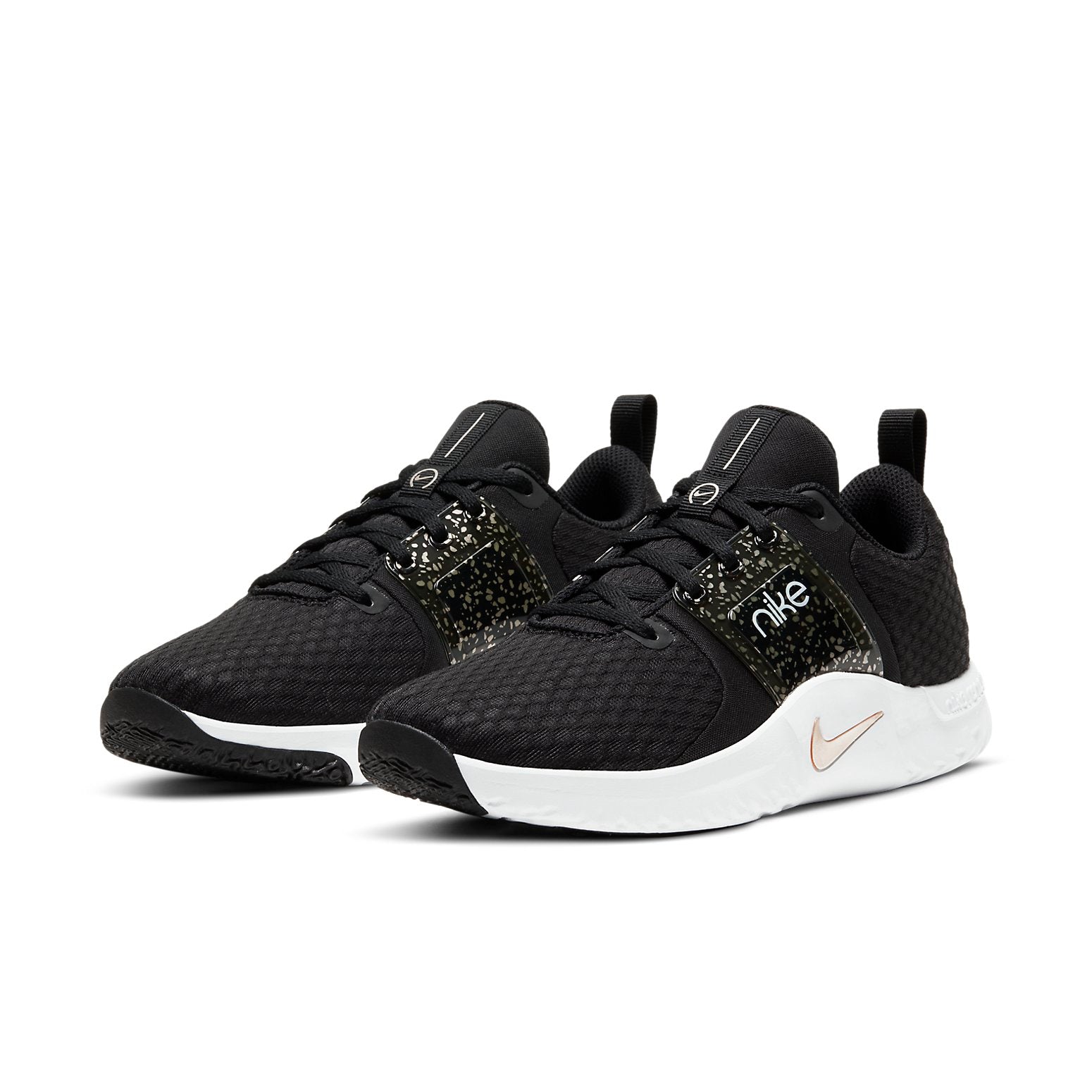 (WMNS) Nike Renew In-Season TR 10 Premium 'Black Metallic Gold' CV0196-001