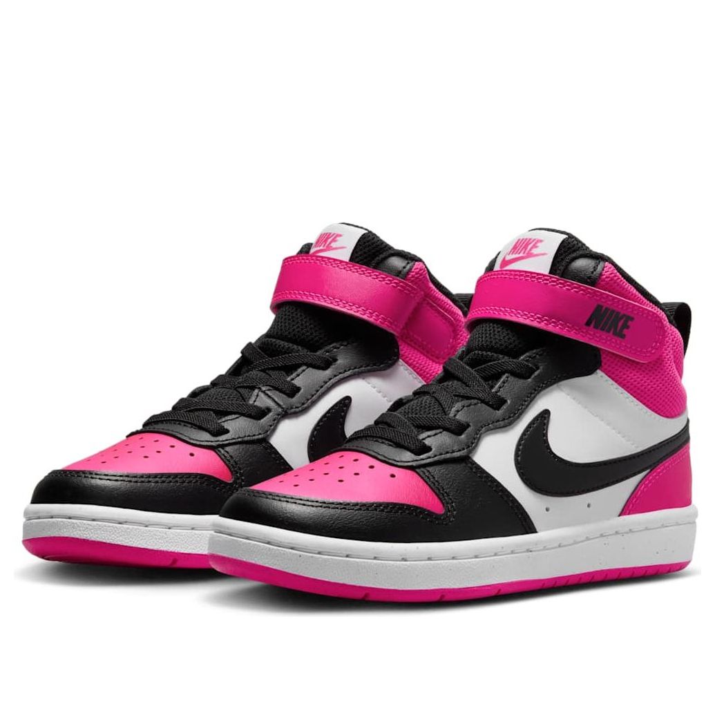 (PS) Nike Court Borough Mid 2 'White Aster Pink' HV0935-100