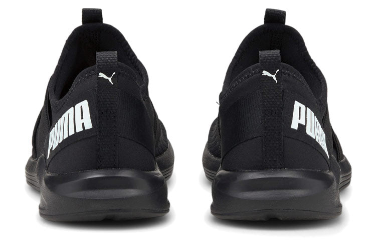 (WMNS) PUMA Prowl Slip On Low-Top Sneakers Black 193078-14