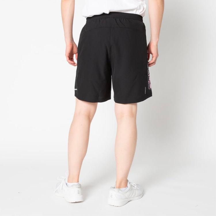 adidas Run It Club Reflective Alphabet Running Sports Shorts Black GN4153