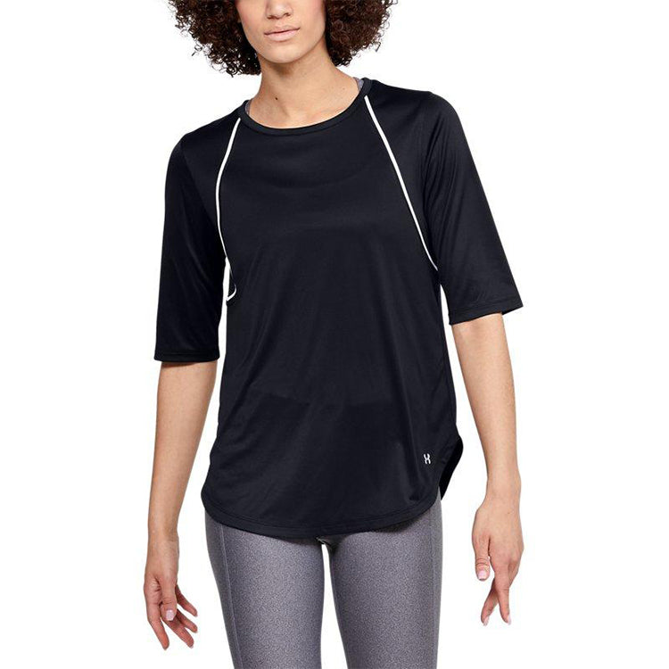(WMNS) Under Armour Sun Armour Training Sports Sleeve Black 1355649-001