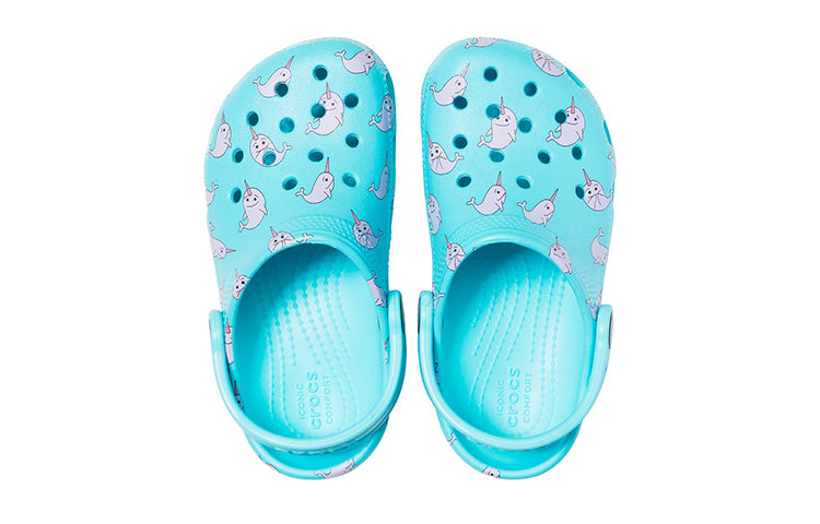 (PS) Crocs Classic Majestic Creature Clog 'Blue' 206547-4O9
