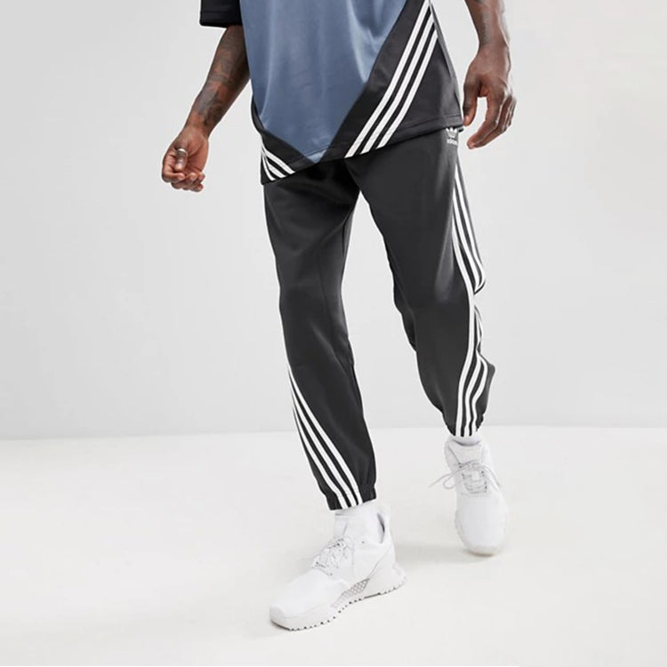 adidas originals Bundle Feet Running Sports Pants Black CE4806
