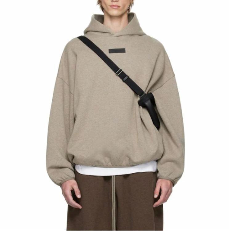 Fear of God Essentials Hoodie 'Heather Grey' 192SU242051F
