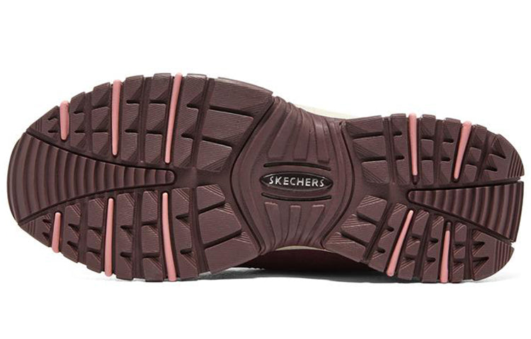 (WMNS) Skechers Energy 'Wine Red Pink Brown' 48599-BURG