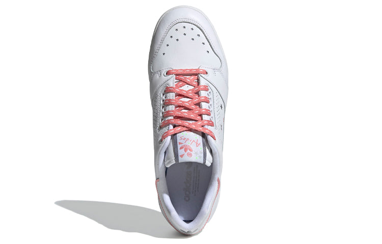 (WMNS) adidas originals Slamcourt 'White Pink' EF2086