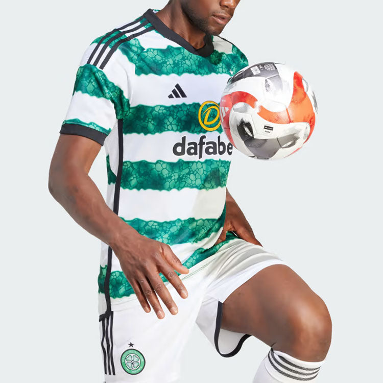 adidas Celtic FC 23/24 Home Jerseys Asia Sizing 'White Green' HY3343