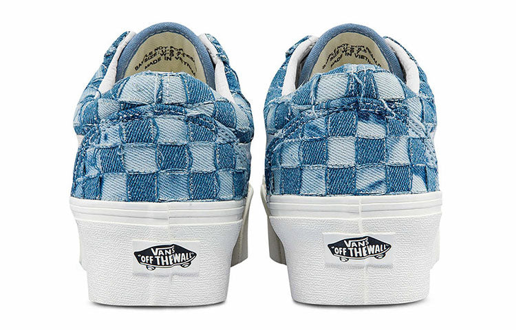 (WMNS) Vans Old Skool Stackform 'Woven Denim' VN0A7Q5MB6A