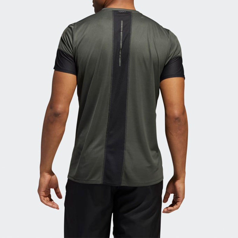 Men's adidas 25/ Running Short Sleeve Brown EI6318